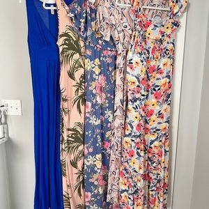 MATERNITY MAXI DRESS BUNDLE - XS, S